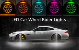 LED Car Wheel Laser Rider Lights X4pcs